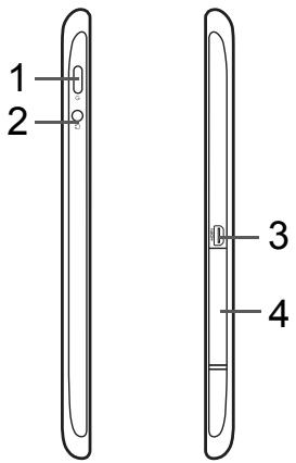 ACER ICONIA W700 - Vues gauche inférieure - 1