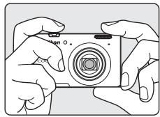 NIKON COOLPIX S6400 - Tenez fermement l'appareil. - 1
