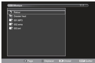 TOSHIBA 32EL934G - Lecture des fichiers musicaux - 4