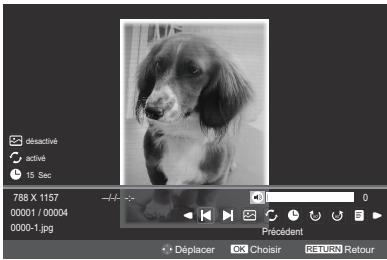 TOSHIBA 32EL934G - Affichage des fichiers photo - 6