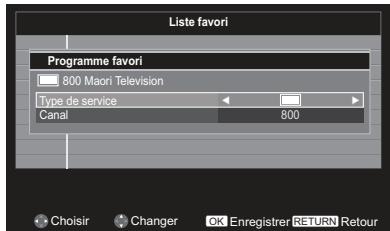 TOSHIBA 32EL934G - Programme favori - 4
