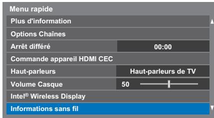 TOSHIBA 40TL938F/G - Informations sans fil - 1