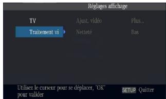 TOSHIBA BDX4350 - Réglages affichage - 2