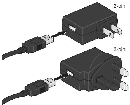 TOSHIBA AT300-101 - Illustration 3-2 Adaptateur secteur et cable d'alimentation - 4