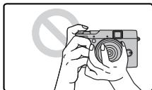 FUJIFILM X20 - Comment tenir l'appareil photo - 2