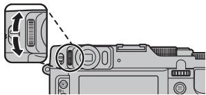FUJIFILM COMPACT EXPERT FINEPIX X20 - Commandedjustementdioptrique - 1