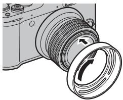 FUJIFILM COMPACT EXPERT FINEPIX X20 - Fixation des filtres protecteurs LHF-X20 - 2