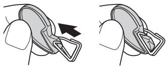 FUJIFILM COMPACT EXPERT FINEPIX X20 - Ouvrez l'une des attaches de courroie. - 1