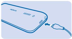 NOKIA 130 - Charger la batterie - 1