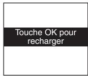 OLYMPUS DS-2500 - Appuyez sur la touche PLAY/OK pour démarrer la recharge. - 1