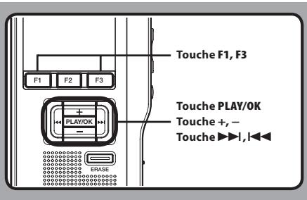 OLYMPUS DS-2500 - Sélection de dossiers et de fichiers - 1