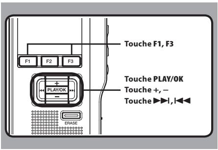 OLYMPUS DS-2500 - Sensibilité du microphone [Sens. micro] - 1