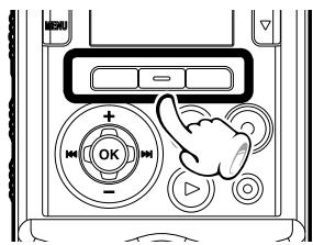 OLYMPUS LS-14 - Rappeler une fonction enregistrée - 1