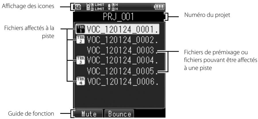 OLYMPUS LS-14 - Listedesfichiersduprojet - 1