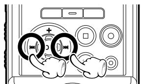 OLYMPUS LS-14 - Pour positionner en début de fichier - 1