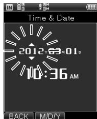 OLYMPUS LS-14 - Sélectionnez les paramètes à l'aide de la touche ▷ ▪ / ▷ ▪ - 1