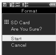 OLYMPUS LS-14 - Utilisez la touche OK - 2
