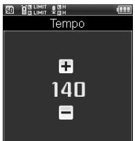 OLYMPUS LS-20M - [Tempo]: configuration - 1