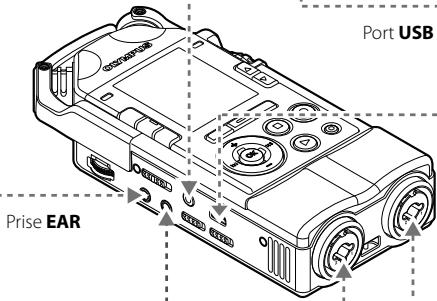 OLYMPUS LS-5 - Connexion avec les périphériques - 12