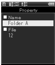 OLYMPUS LS-5 - [Menu]→[Menu fichier]→ [Propriétés] - 1