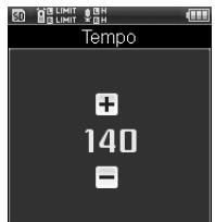 OLYMPUS LS-5 - [Tempo]: configuration - 1