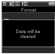 OLYMPUS LS-5 - Utilisez la touche OK - 1