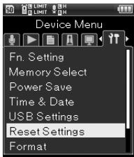 OLYMPUS LS-5 - MAJ Réglage [MAJ Réglage] - 1