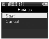 OLYMPUS LS-5 - Sélectionnez [Démarrer] avec la touche + - 1