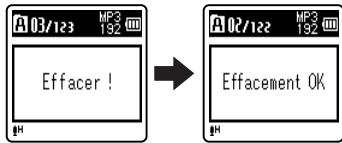 OLYMPUS VN-713PC - Le fait d'appuyer sur l'une des touches suivantes relâche la lecture à répétition du segment. - 4