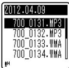 OLYMPUS VN-713PC - Appuyez sur la touche OK. - 1