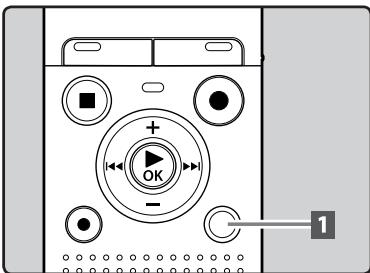 OLYMPUS VN-713PC - Réglage d'une marque index ou d'une marque temp - 1