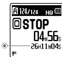 OLYMPUS VN-850PC ME-52 - Appuyez sur la touche STOP (■) pour arrêté l'enregistrement. - 1