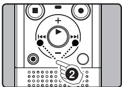 OLYMPUS VN-850PC ME-52 - Effacement d'une marque index ou d'une marque temp: - 3