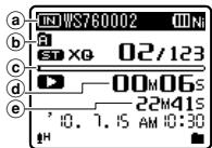 OLYMPUS WS-650 DNS - Appuyez sur la touche OK  / MENU pour démarrer la lecture. - 1