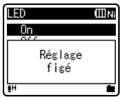 OLYMPUS WS-650 DNS - Appuyez sur la touche OK▶/ MENU pour valider le réglage. - 1