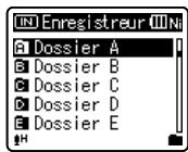 OLYMPUS WS-650 DNS - Appuyez sur la touche OK  /MENU. - 2