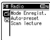 OLYMPUS WS-650 DNS - Présélection automatique de stations de radio [Auto-preset] - 2