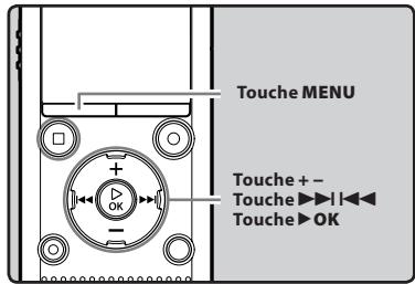 OLYMPUS WS-811 - Extraire des segments vocaux d'un fichier [Detec.vocale] - 1