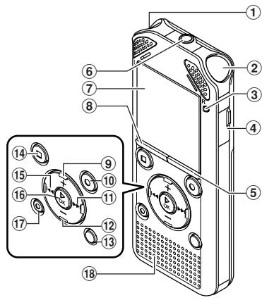 OLYMPUS WS-811 - Caracteristiques principales - 1