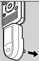 OLYMPUS WS-811 - Branchez I'adaptateur AC sur la prise secteur. - 1