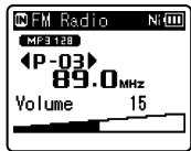 OLYMPUS WS-811+ME-51 - Appuyez sur la touche + ou - pour ajuster le volume d'écoute. - 1