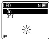 OLYMPUS WS-813 - Appuyez sur la touche + ou - pour modifier le réglage. - 1