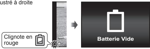 OLYMPUS STYLUS TG-4 - Quand faut-il remplacer la batterie? - 1