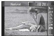 OLYMPUS STYLUS TG-4 - Fonctionnement en mode de prise de vue (Exemple : mode d'image) - 1