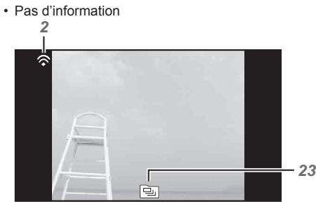 OLYMPUS TG-860 - Affichage du mode d'affichage - 4