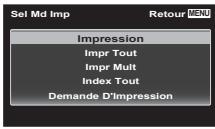 OLYMPUS TG-860 - Connectez l'appareil photo à l'ordinateur à l'aide du cable USB fourni et allumez l'appareil photo. - 1