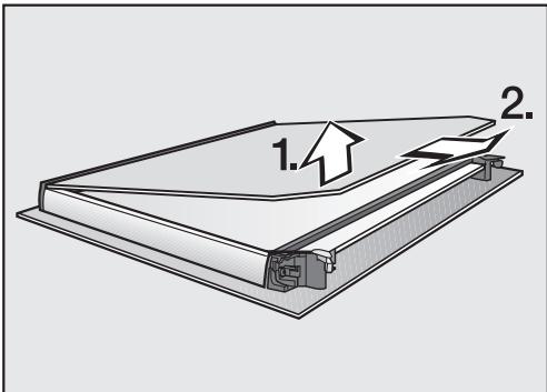 MIELE H 2661 BP-1 IN - Désassemblage de la porte - 2