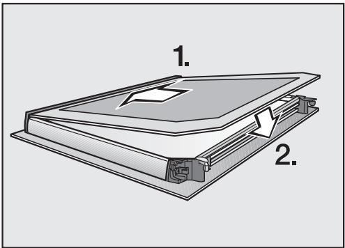 MIELE H 2661 BP-1 IN - Désassemblage de la porte - 8