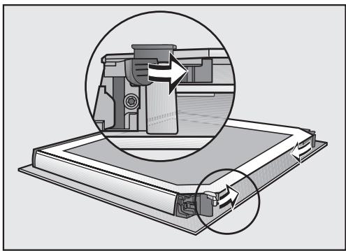 MIELE H 2661 BP-1 IN - Désassemblage de la porte - 9