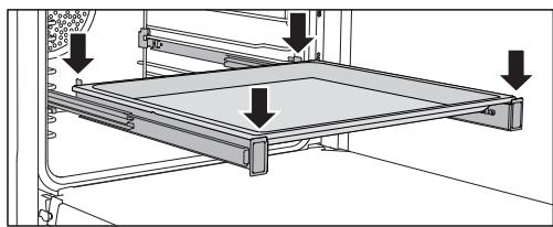 MIELE H 2561 BP BB - Plaque de cuisson multi-usages, plat multi-usages et grille avec butée de sécurité - 4